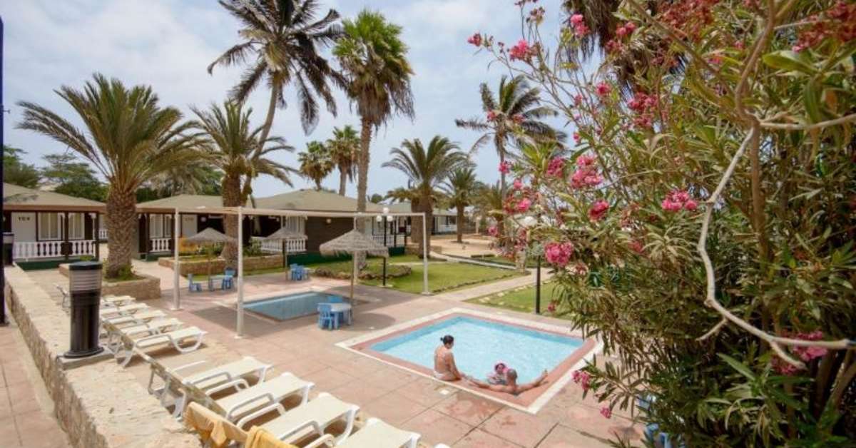 Een foto van het zwembad bij Oasis Belorizonte Hotel