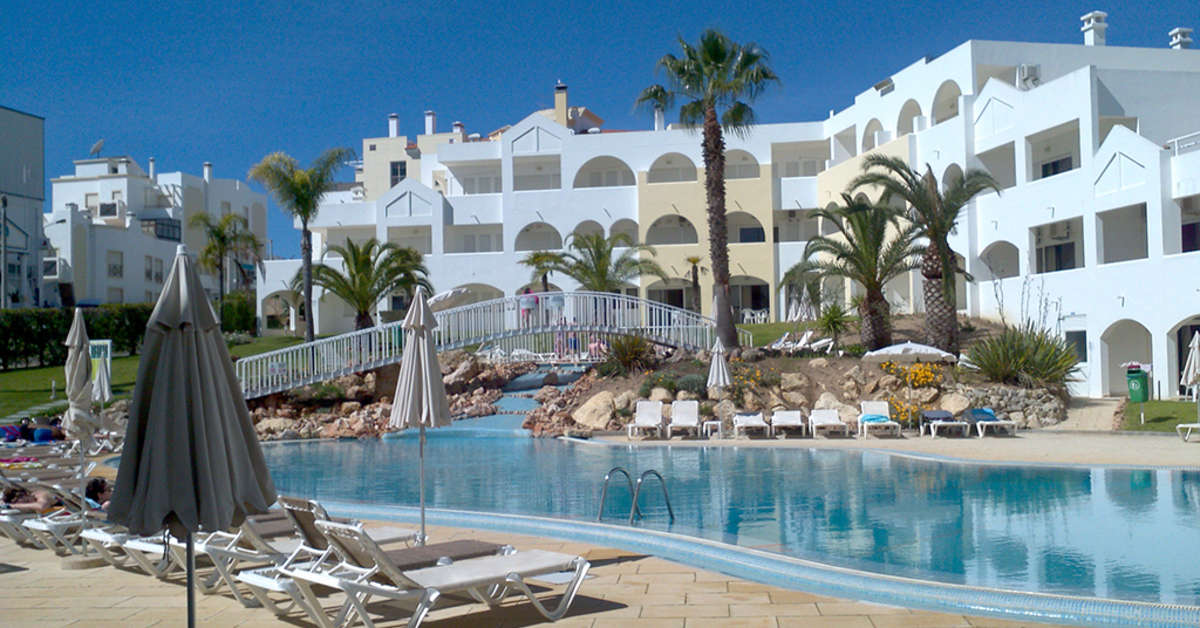 Een foto van het zwembad bij Appartementen Natura Algarve Club