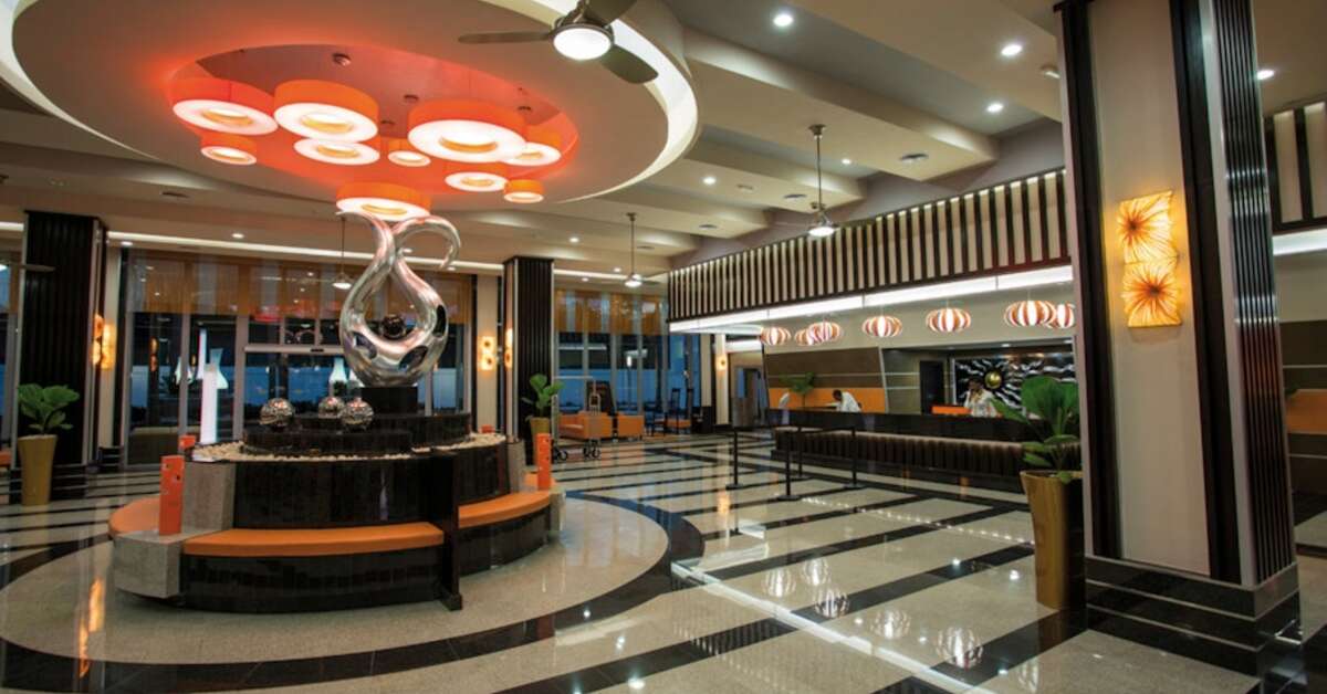 Een foto van het interieur van Riu Palace Jamaica
