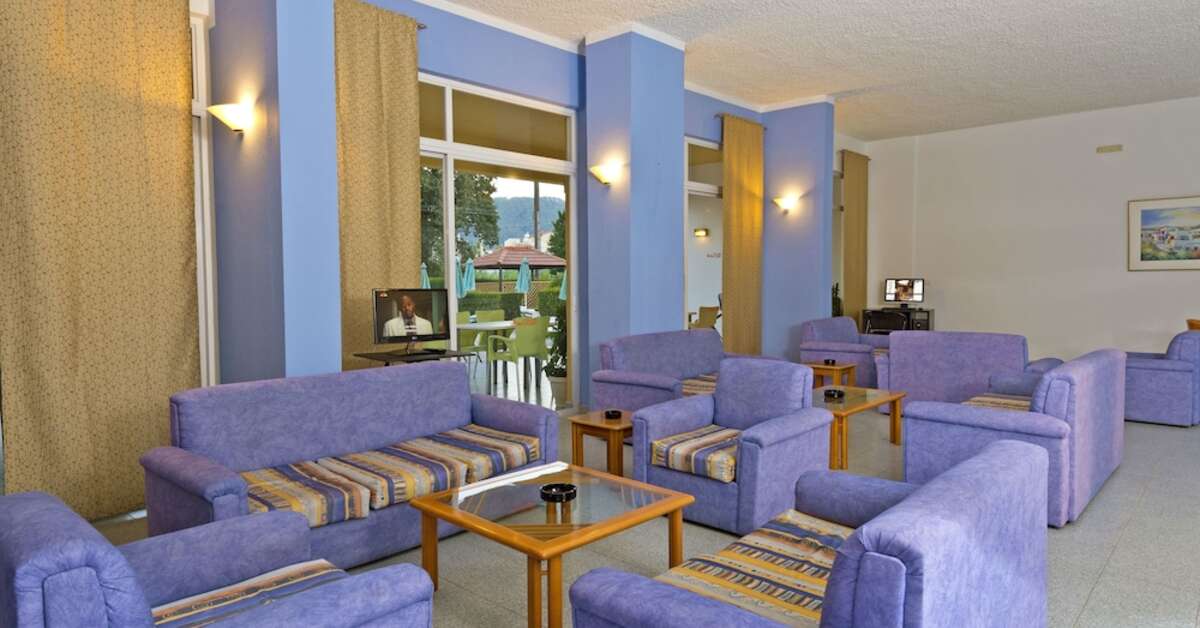 Een foto van het interieur van Appartementen Trianta
