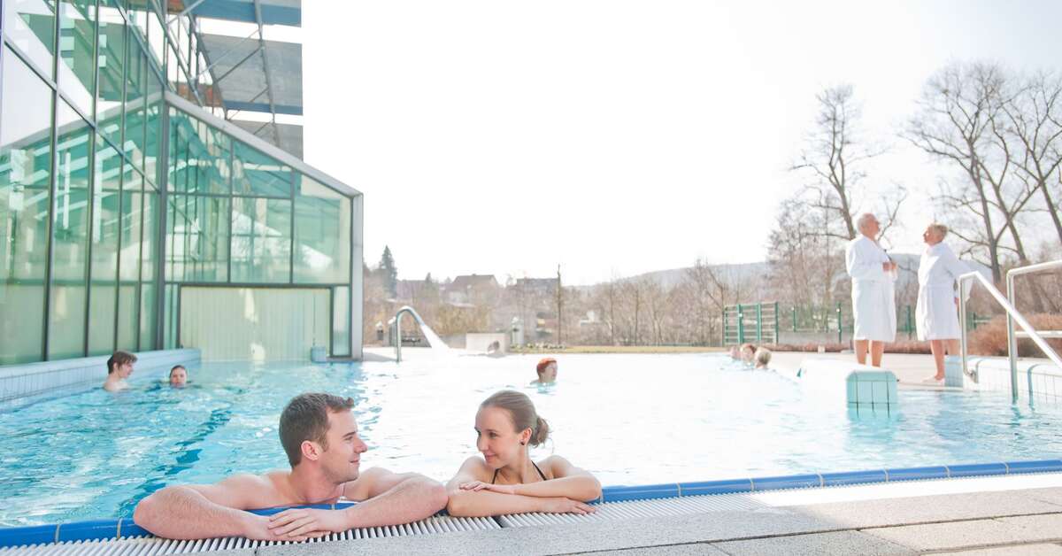 Een foto van het zwembad bij Best Western Plus Hotel am Vitalpark
