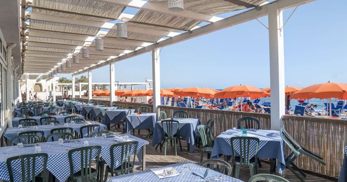 Een foto van de faciliteiten bij Delfino Beach Hotel