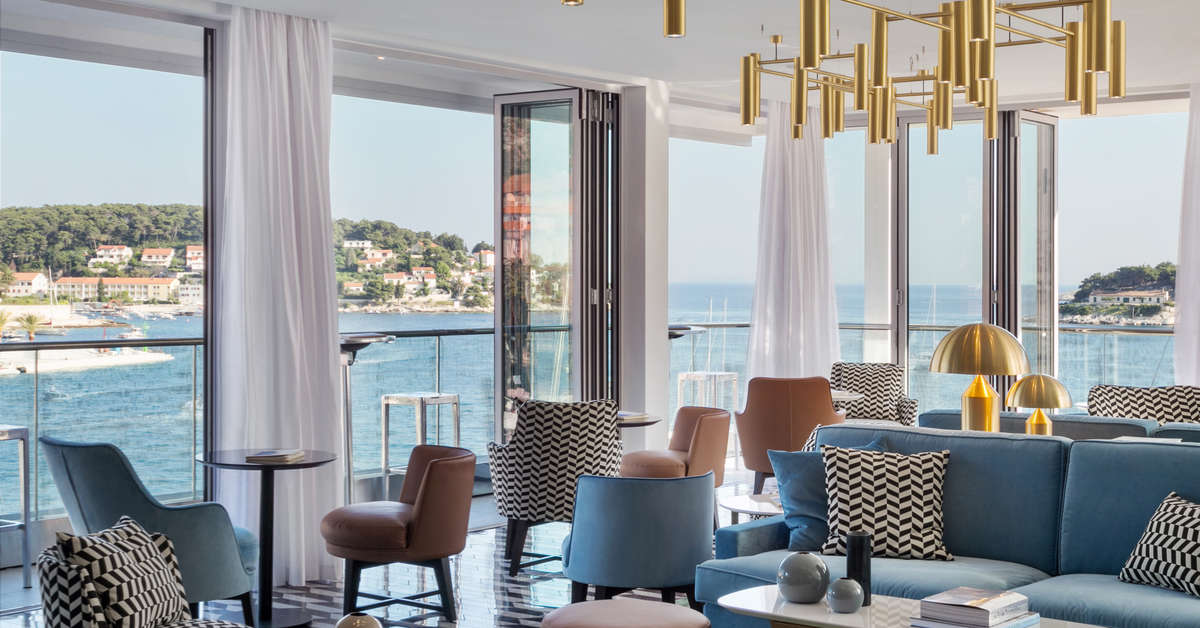 Een foto van de faciliteiten bij Adriana Hvar Spa Hotel