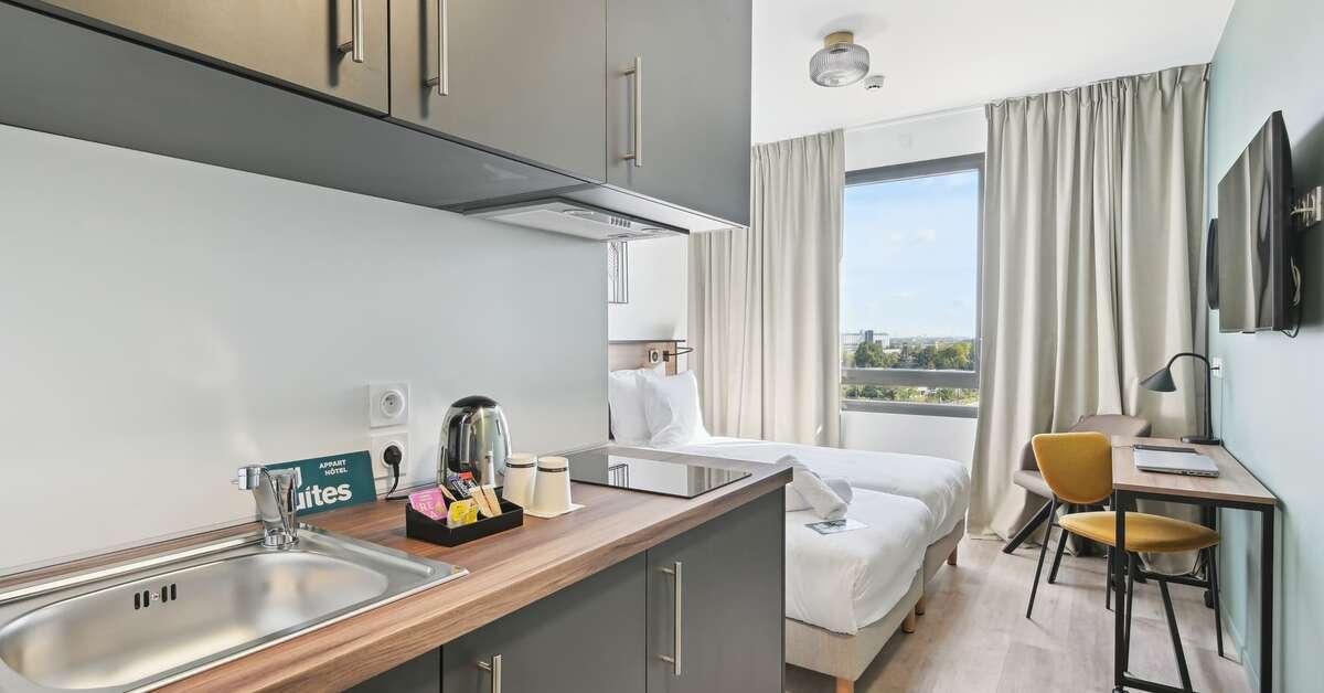 Een foto van All Suites Appart Hotel Paris 13 Porte d'Italie