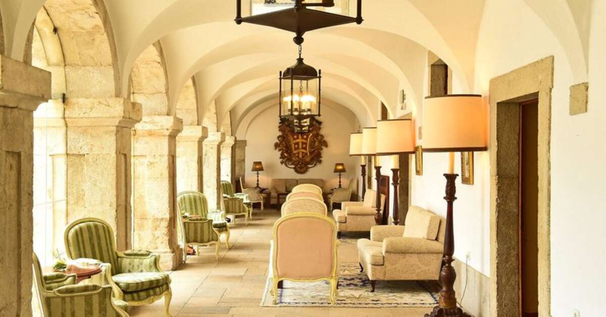 Een foto van het interieur van Pousada Castelo Palmela