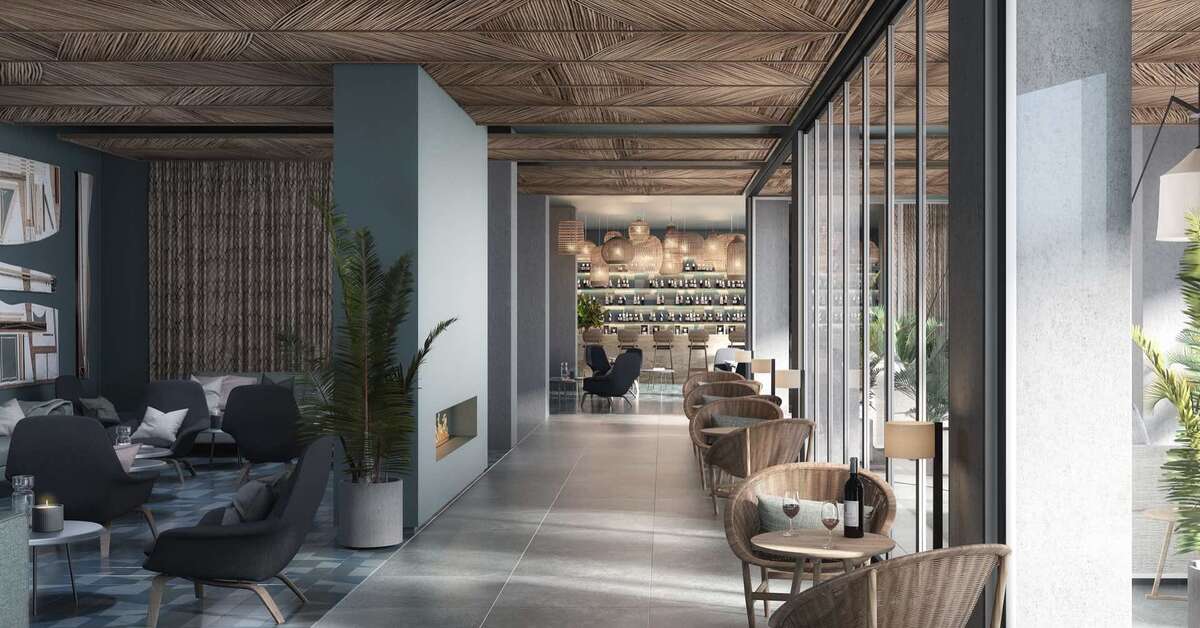 Een foto van het interieur van Atzavara Hotel & Spa