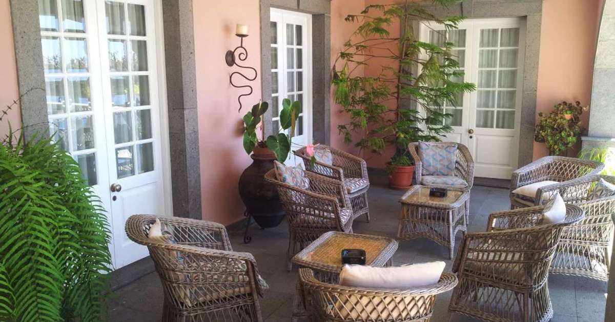 Een foto van het terras bij Villa Alto Boutique Hotel