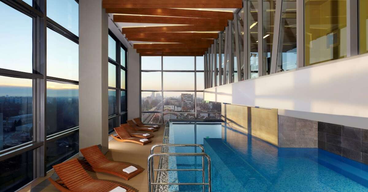 Een foto van de faciliteiten bij DoubleTree by Hilton Zagreb