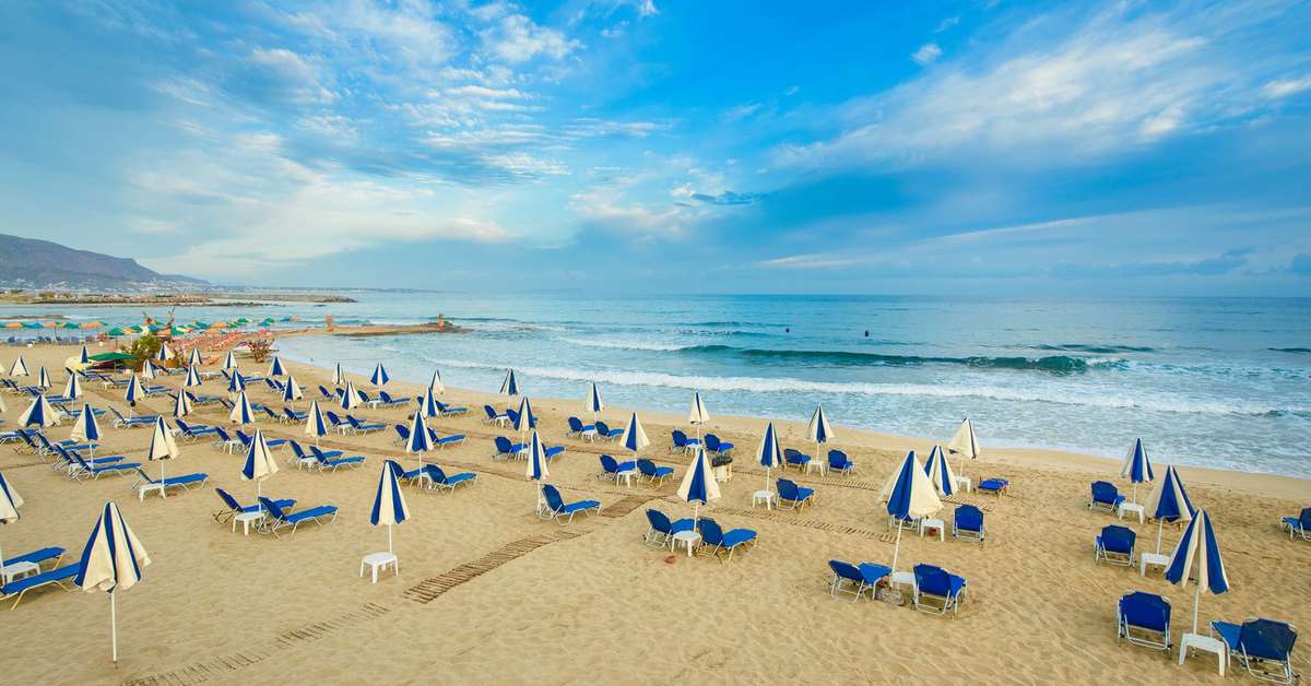 Een foto van het strand bij Allsun Hotel Carolina Mare