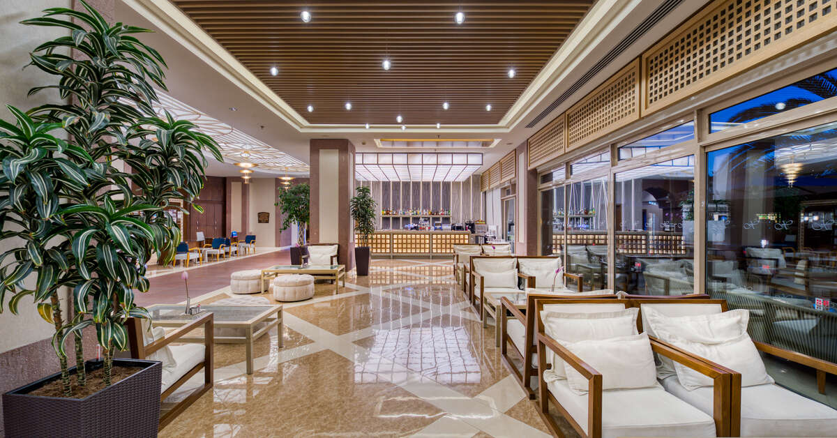 Een foto van het interieur van Xanadu Resort Hotel