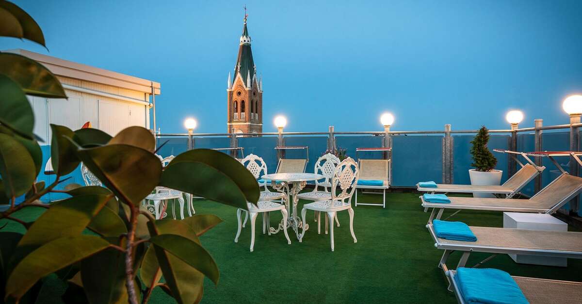 Een foto van de faciliteiten bij Hotel President Rimini