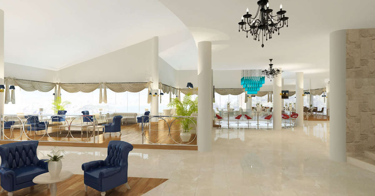 Een foto van het interieur van Garcia Resort & Spa