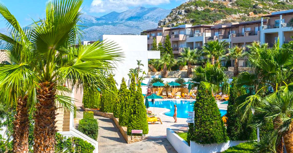 Een foto van de buitenkant van Grand Hotel Holiday Resort