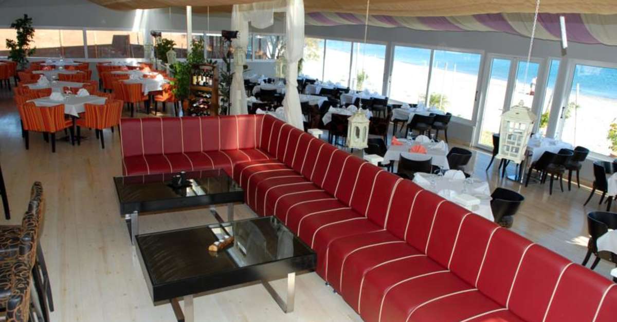 Een foto van de faciliteiten bij Sacallis Inn Beach Hotel