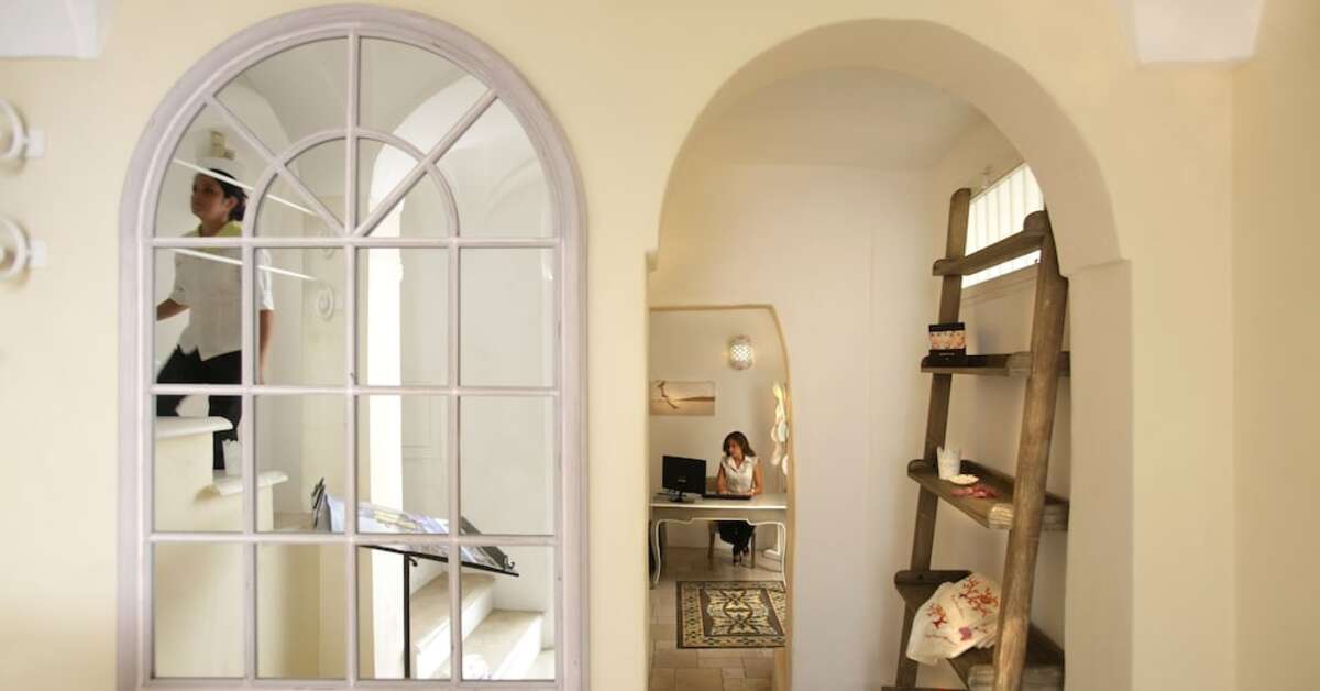 Een foto van het interieur van Relais Corte Palmieri
