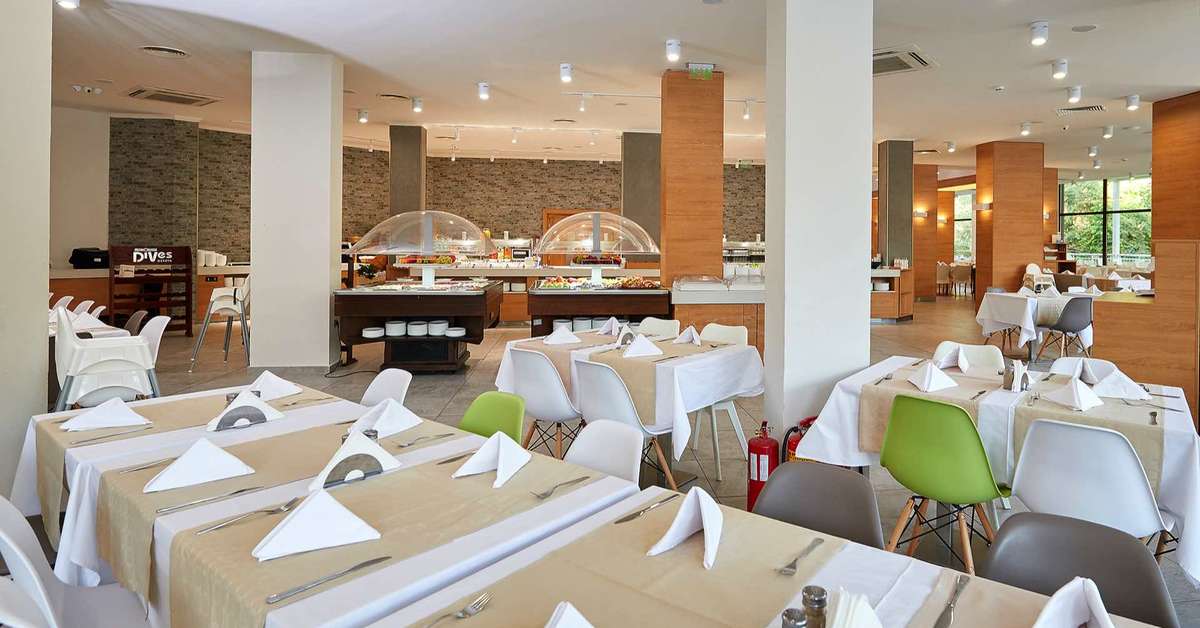 Een foto van het interieur van Laguna Park & Aqua Club