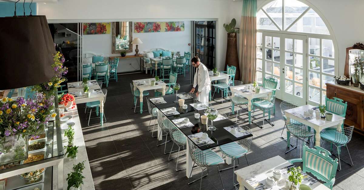 Een foto van de faciliteiten bij Aressana Spa Hotel & Suites