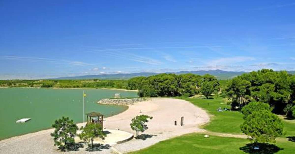 Een foto van het strand bij Residence Port Minervois