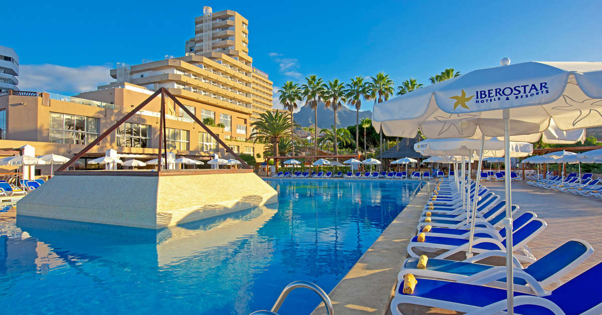 Een foto van een overzicht van Iberostar Waves Bouganville Playa
