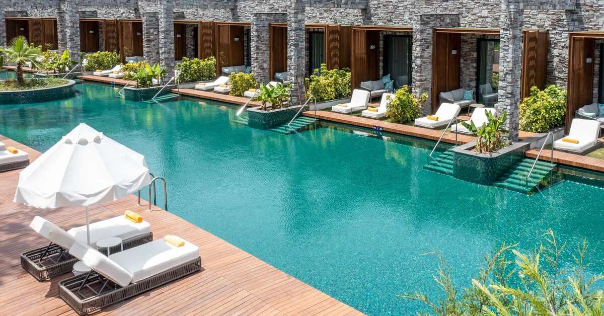 Een foto van het zwembad bij Kaya Palazzo Golf Resort