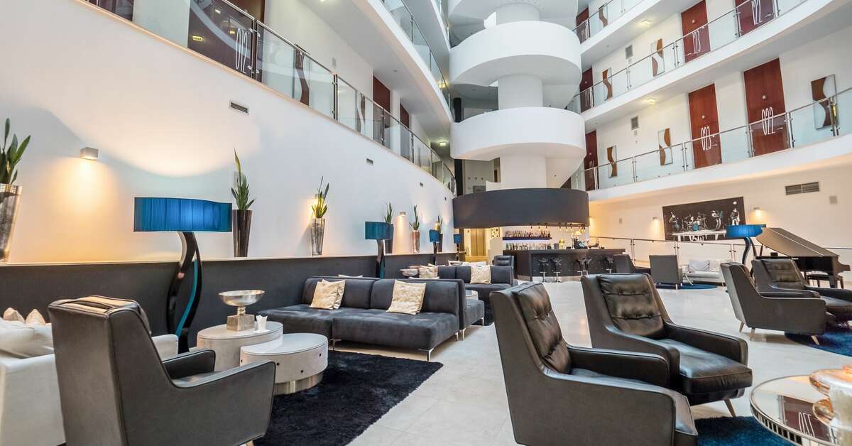 Een foto van het interieur van Aqua Pedra dos Bicos