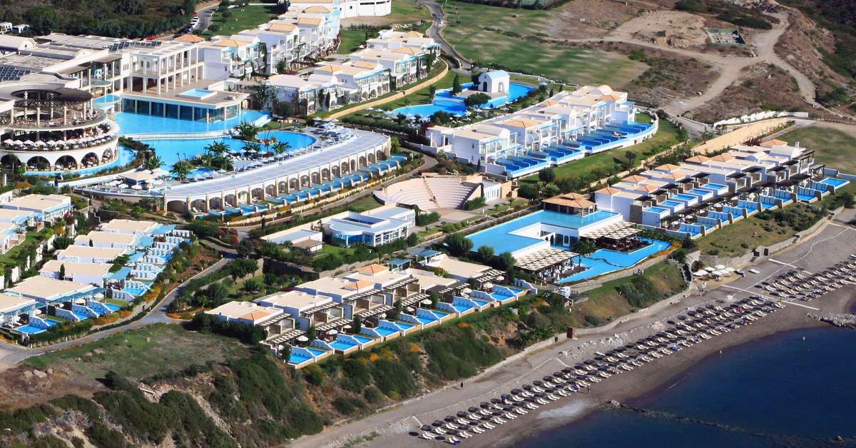 Een foto van de buitenkant van Atrium Prestige Thalasso Spa Resort