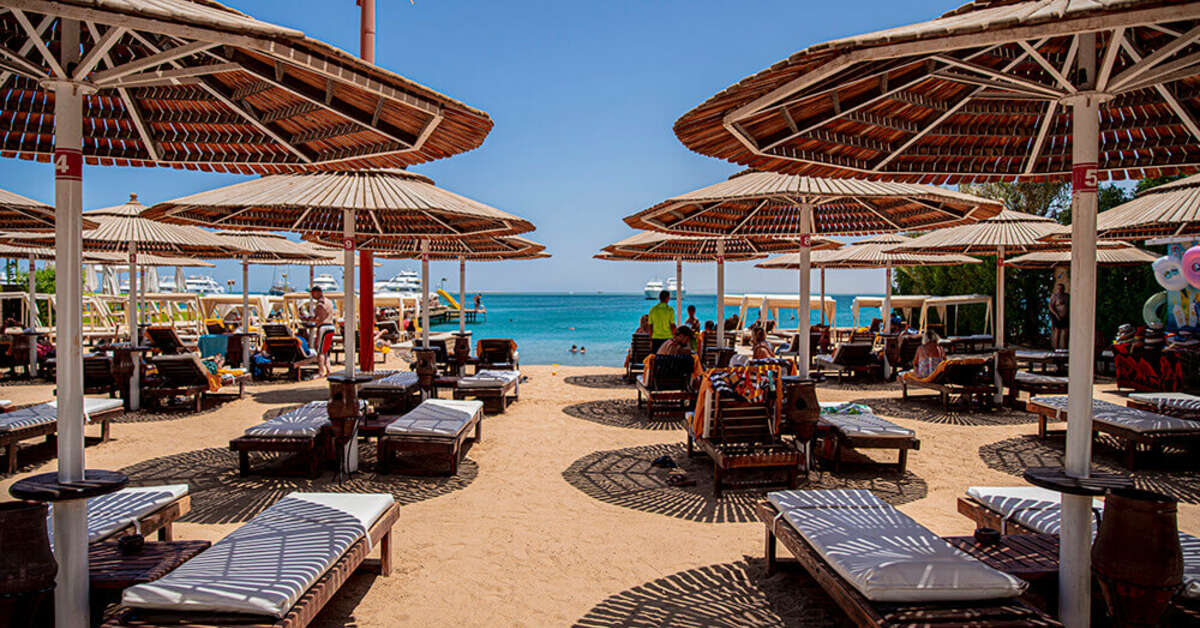 Een foto van het strand bij Elysees Dream Beach Hotel