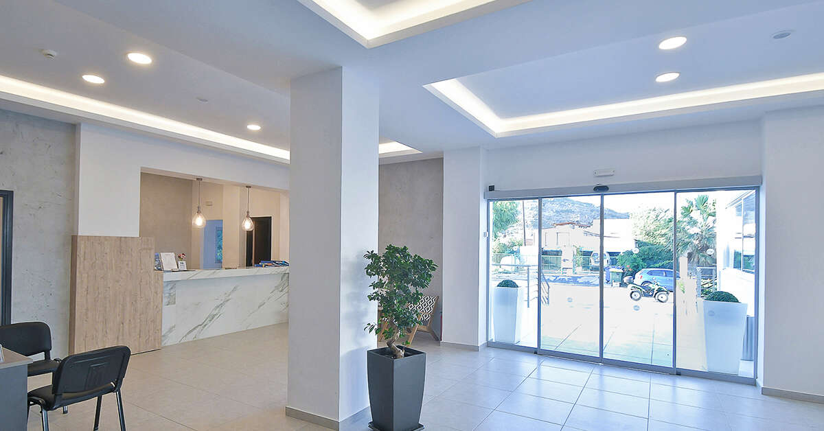 Een foto van het interieur van Evita Bay