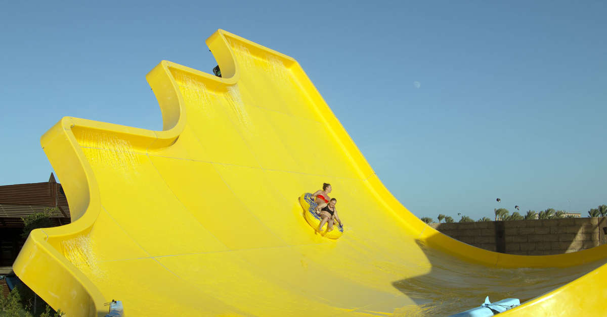 Ein Foto von den Einrichtungen im Sunrise Alora Aqua Park Resort