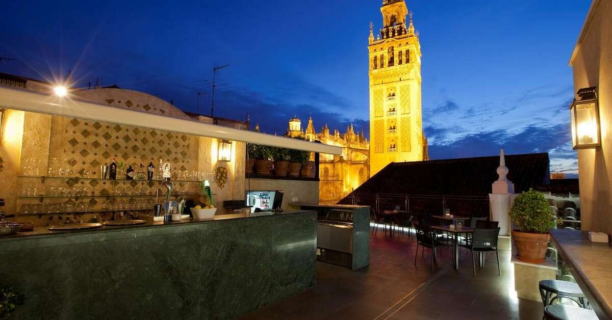 Ein Foto von den Einrichtungen im Dona Maria Hotel