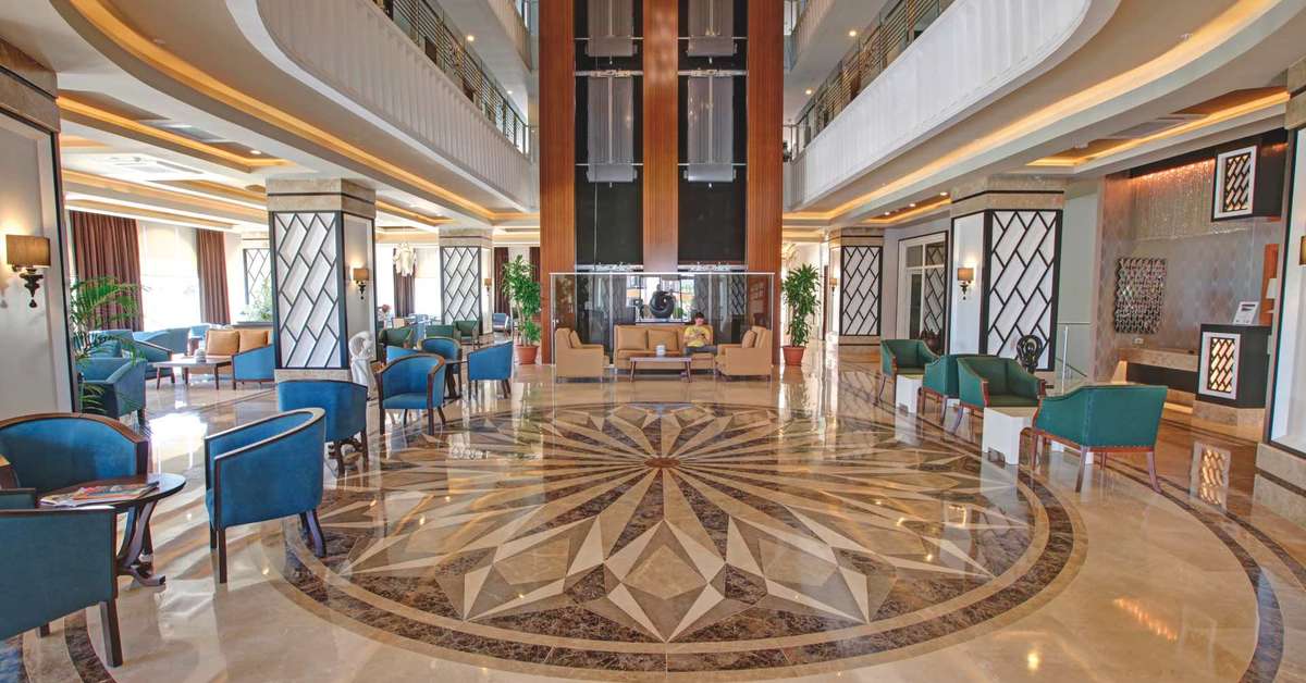 Een foto van het interieur van Dream World Resort & Spa