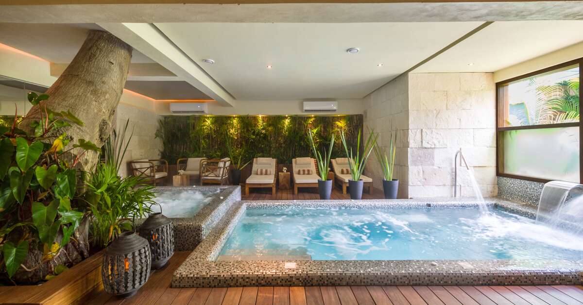 Een foto van de faciliteiten bij Hotel Boutique Magic Blue
