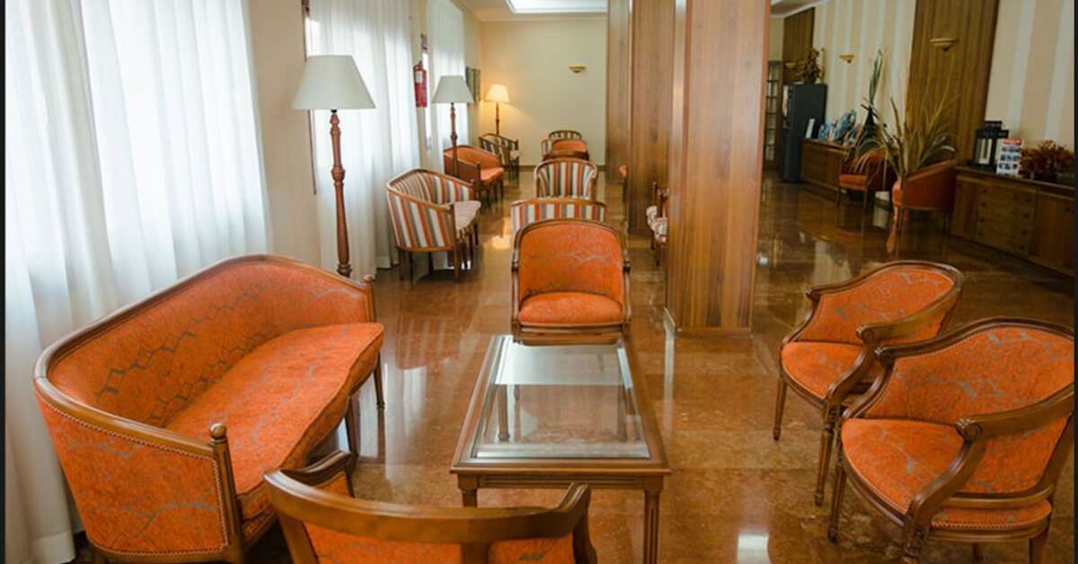 Een foto van het interieur van Hotel Las Rampas