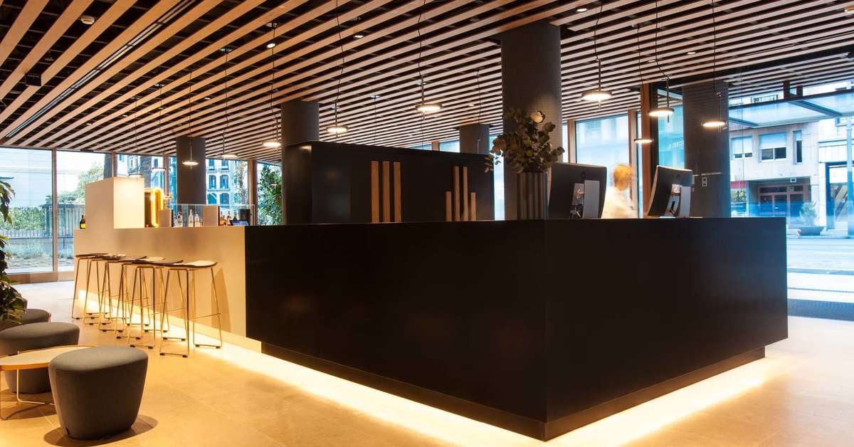 Een foto van de faciliteiten bij Ocean Drive Barcelona
