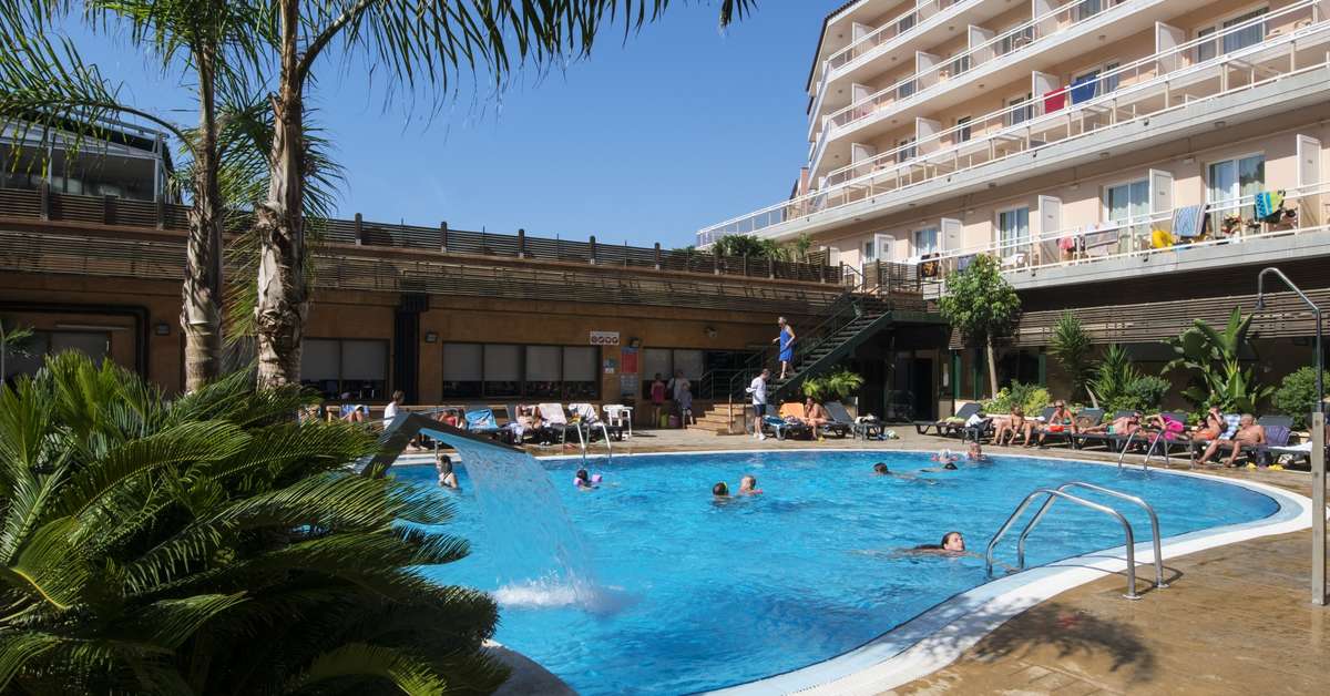 Een foto van een overzicht van Hotel Rosamar & Spa