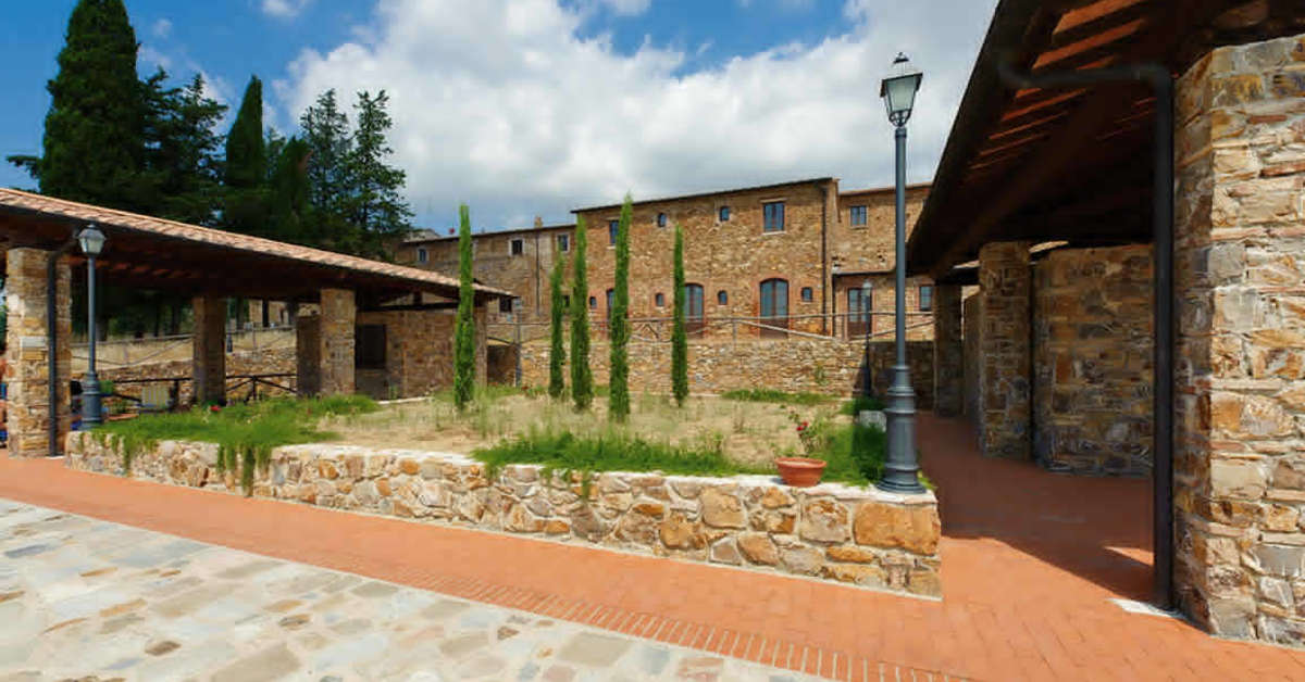 Een foto van de buitenkant van Antico Borgo Casalappi