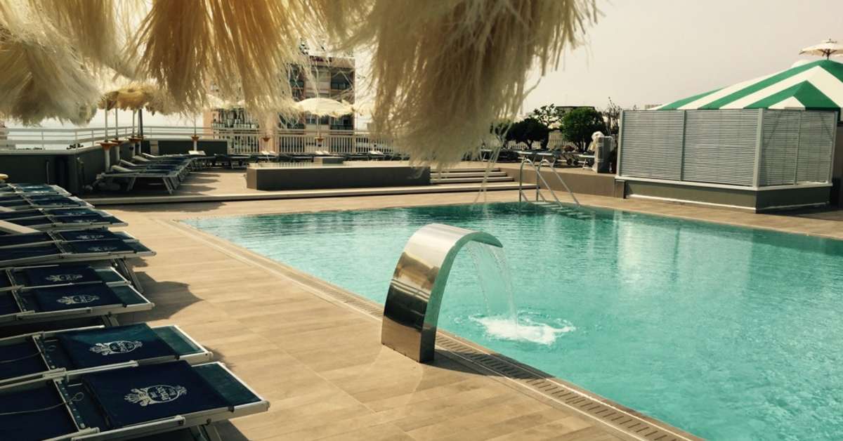 Een foto van het zwembad bij Hotel Principe Palace