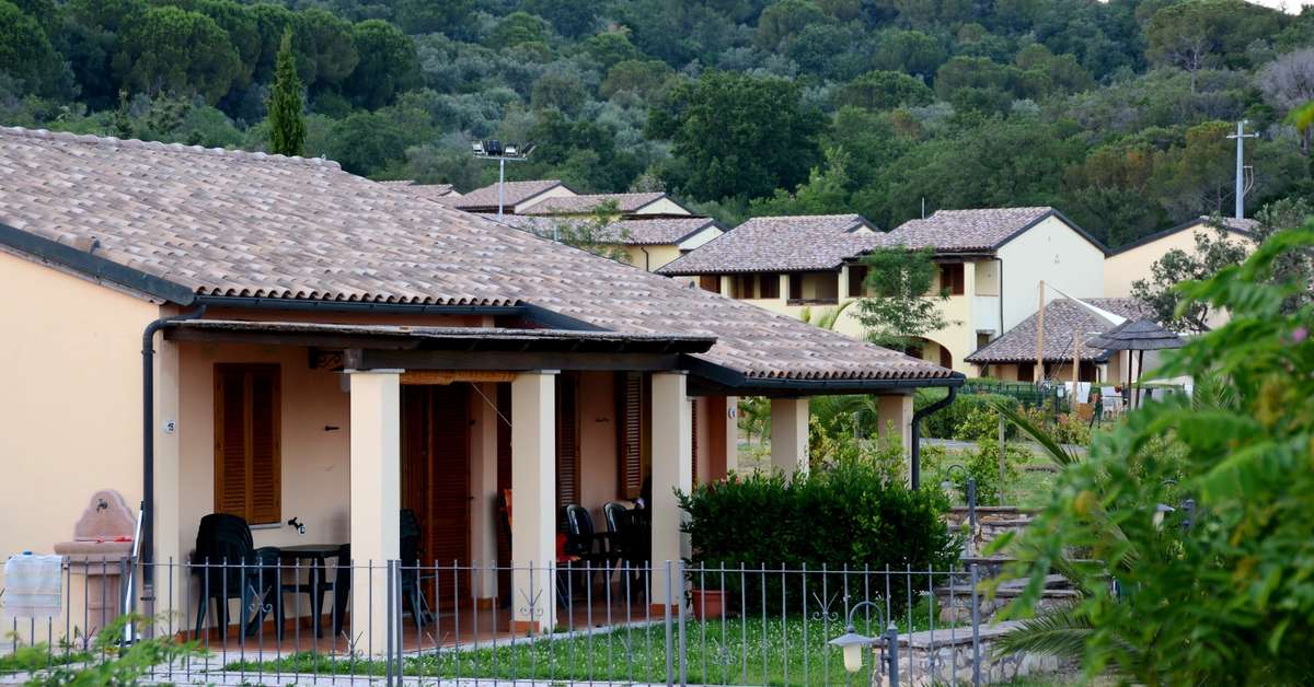 Een foto van de buitenkant van Appartementen Le Corti di Montepitti