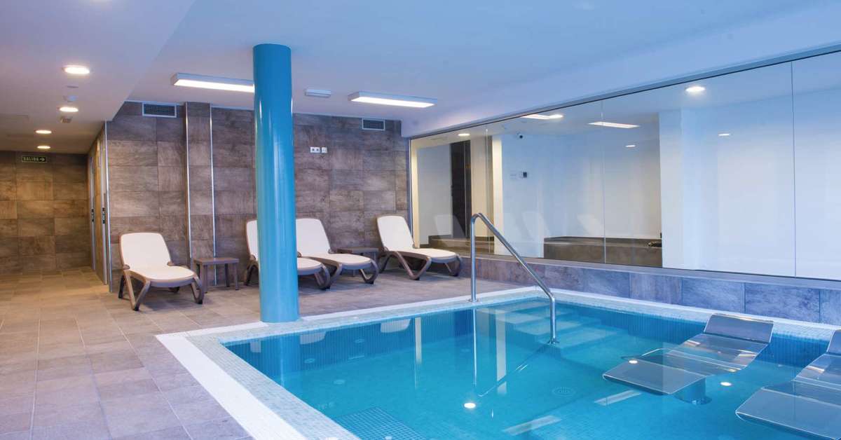 Een foto van het zwembad bij Appartementen El Palmar