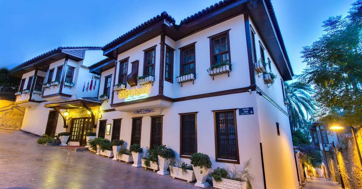 Ein Foto von der Außenansicht des Dogan Hotel by Prana Hotels & Resorts