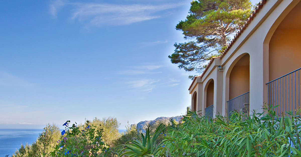 Een foto van de buitenkant van Hotel Hoposa Costa D'Or