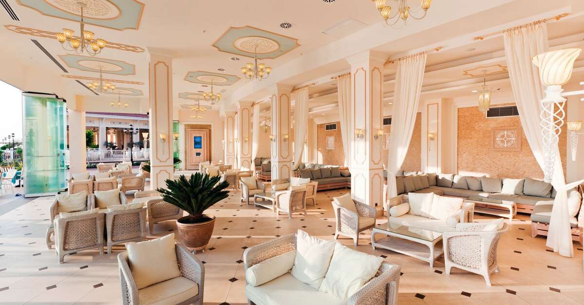 Een foto van het interieur van Hotel Gural Premier Tekirova