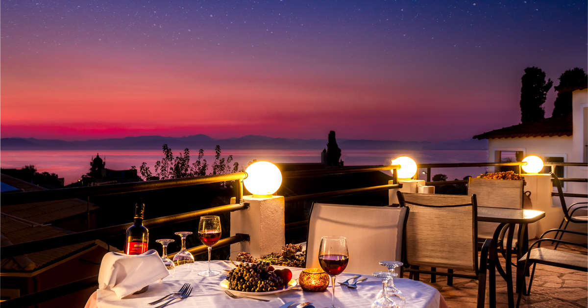 Ein Foto von den Einrichtungen im Aparthotel Corfu Pelagos