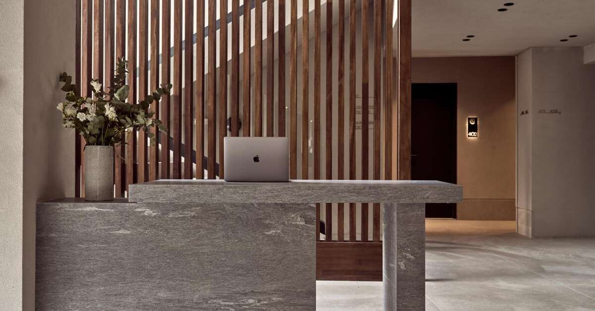 Een foto van het interieur van Contessina Hotel
