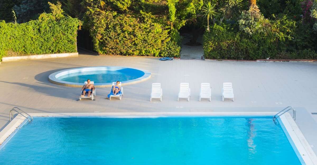 Een foto van een overzicht van Hotel dei Pini