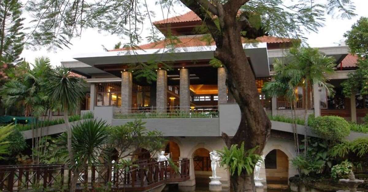 Een foto van de buitenkant van Bali Dynasty Resort