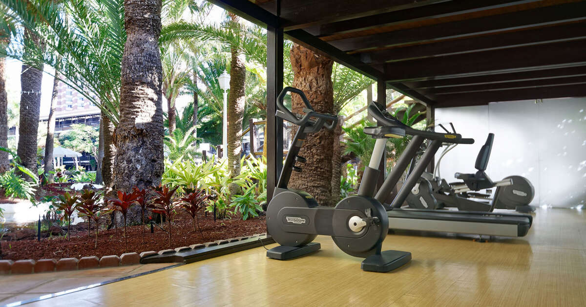 Ein Foto von den Einrichtungen im Hotel Parque Tropical