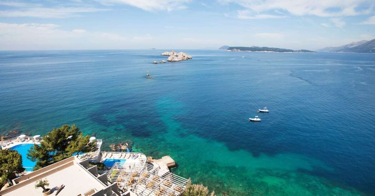 Een foto van Hotel Dubrovnik Palace