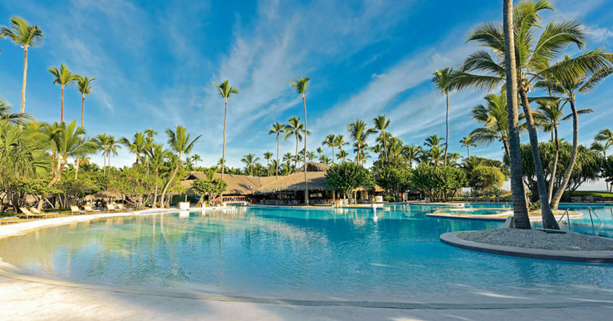 Ein Foto vom Pool im Iberostar Selection Bavaro