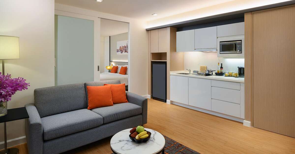 Een foto van ParkRoyal Suites Bangkok